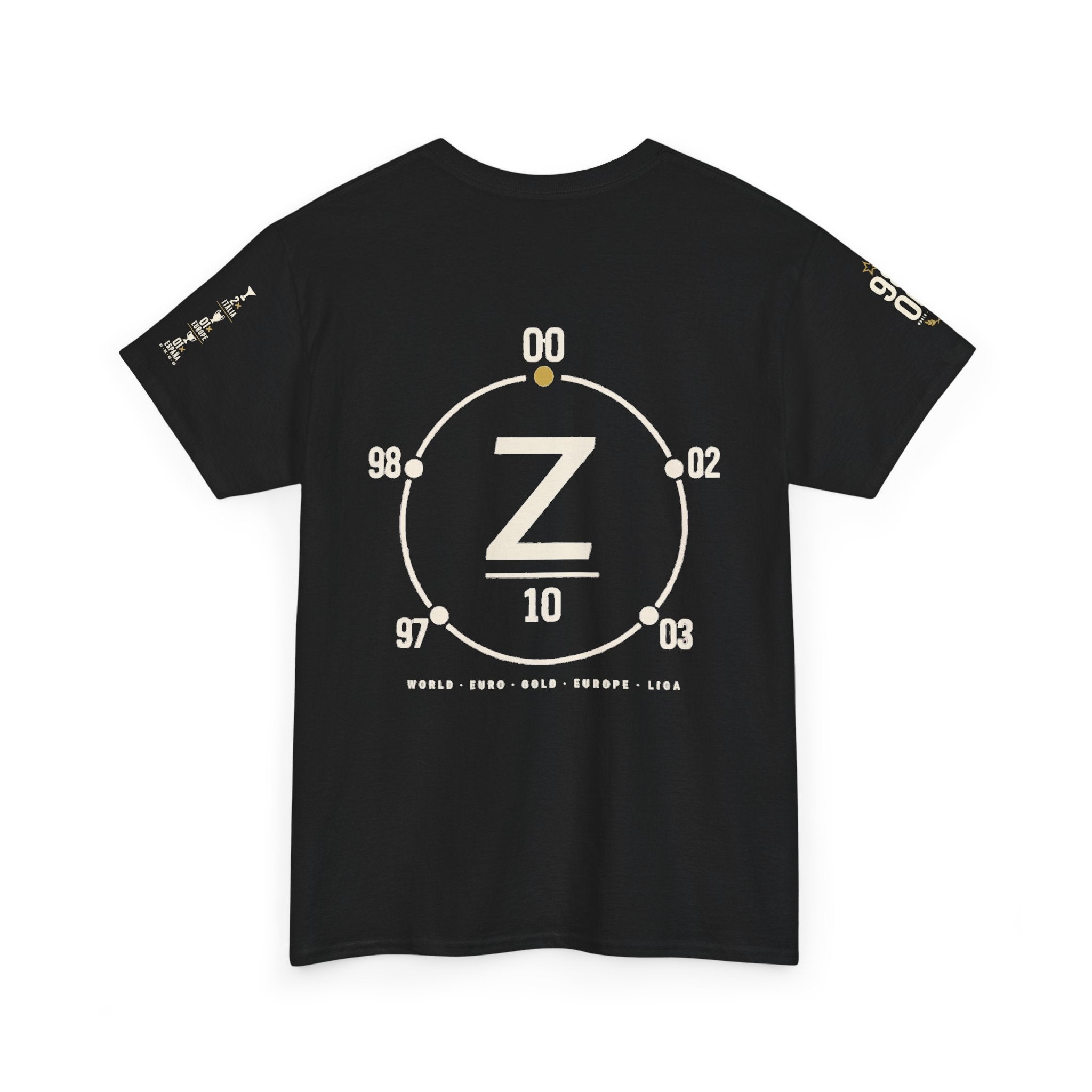 Portrait Graphic Tee — Split Face Black & White Art