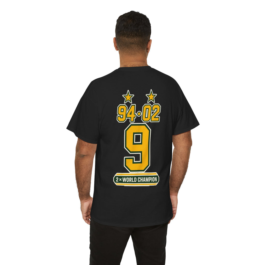 Camiseta de homenaje a Ronaldo de Barrio Diez en color negro