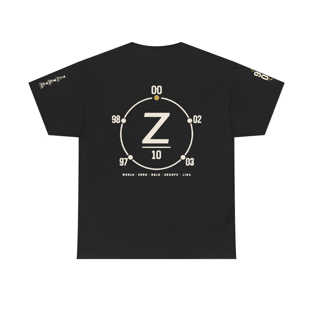 Portrait Graphic Tee — Split Face Black & White Art