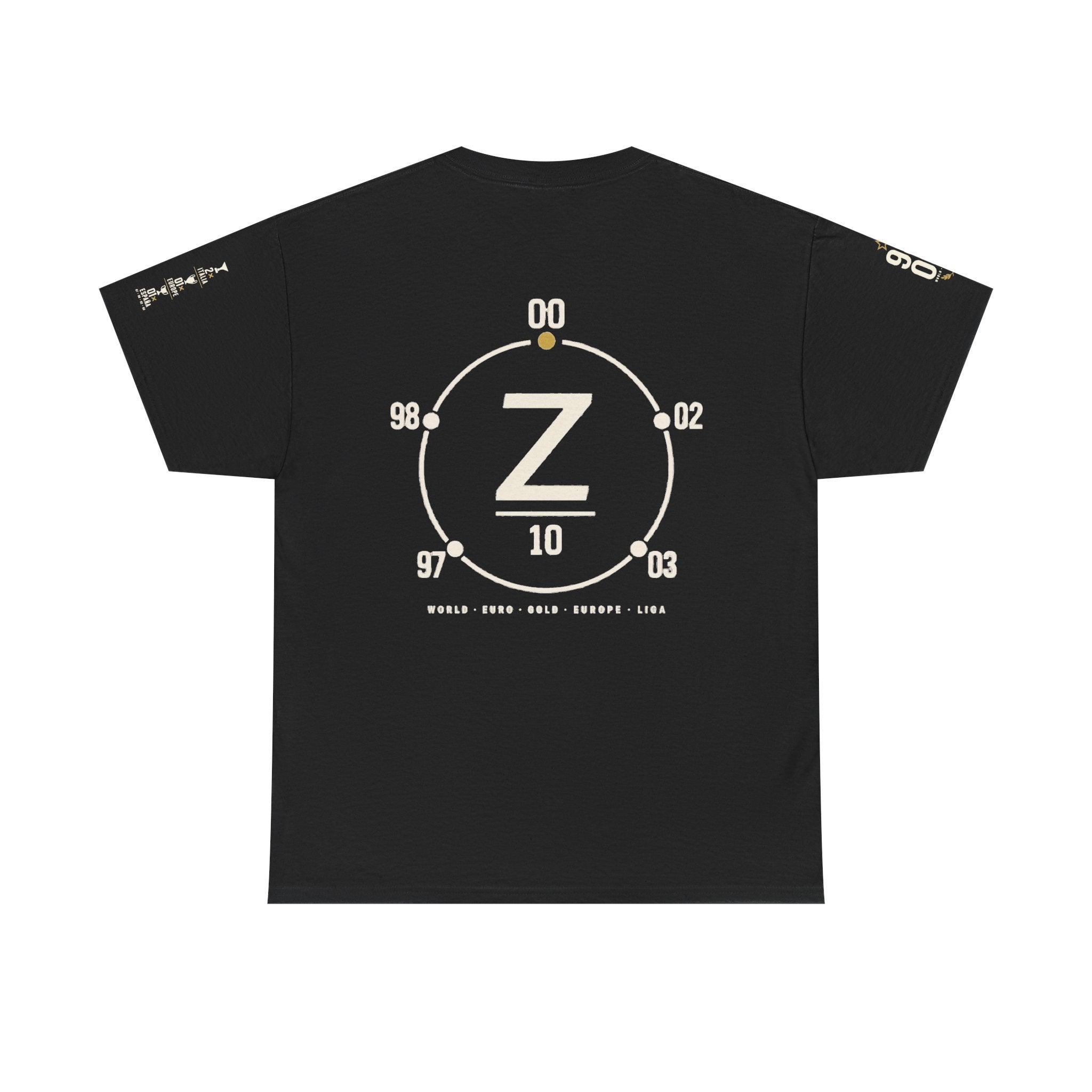 Portrait Graphic Tee — Split Face Black & White Art