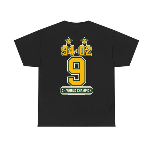 Camiseta de homenaje a Ronaldo de Barrio Diez, vista frontal